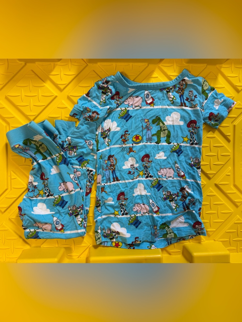 Little Sleepies Blue Toy Story Character Pajama Set